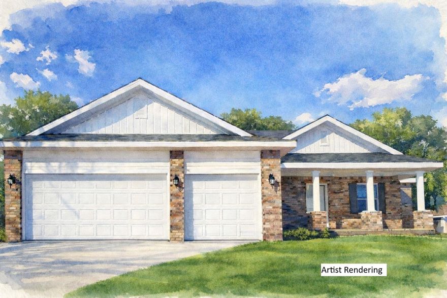 Estimated Completion End of April 2026 * $20K Your Way Finance Incentive Available on this Home *2x6 Exterior Construction *Corner Lot *3 Car Garage *Split Bedroom Plan features 4 Br/3 Full Ba, Family Rm, Dining Rm, Breakfast & Bonus Rm *Click n Lock Wood look Vinyl Plank in Main Living Areas & Wet Areas *Kitchen has Granite Counter tops, Island & Stainless Steel Appliances *  Master Bath includes Signature Zero Entry All Tile Walk in Shower, Tile Flooring, Separate Soaking Tub, Double Vanities &  2 Walk-in Closets * Ceiling Fans All Bedrooms & Family Rm *Covered Front Porch & Rear Lanai *Sprinkler System *Builder & Structural  Home Warranty Included *HOA: Pool & Tennis