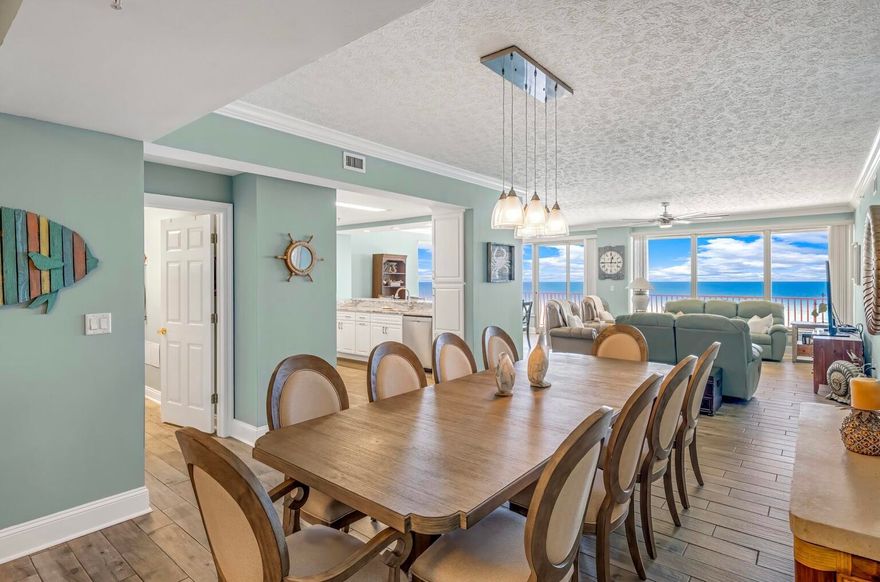 Welcome to your slice of paradise! This immaculate 3-bedroom, 3-bathroom condominium offers over 2,300 square feet of luxurious living space, featuring a spectacular wrap-around balcony spanning 456 square feet. Enjoy breathtaking views and serene relaxation in this quiet, east-end beach location.Ideal for primary or secondary residency, or as a lucrative investment property, this condo boasts a spacious floor plan perfect for entertaining. Beautiful views in your gourmet kitchen with plenty of storage and pantry space. Unlike most condominiums this condo has an oversized laundry room that includes extra storage, sink and plenty of countertop space making folding clothes a breeze! Enjoy waking up every morning with picturesque views of the gulf or stepping out to your balcony to watch the sunset. Primary bedroom also features large walk in closet and double vanity in bathroom. ((Additionally, Condo includes an assigned covered parking space and extra storage outside the unit!!
Experience resort-style living with community amenities including a heated Gulf-front pool, a well-equipped fitness center, a convenient grilling area, and an inviting owners' lounge.
Don't miss the opportunity to own this exceptional property in a prime Gulf-front location! Contact us today for a viewing!