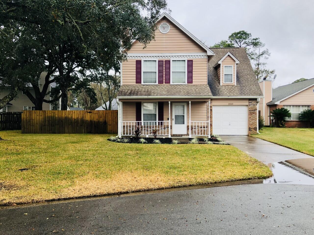 Showings start Wednesday 12/15/21. Selling this charming home As Is. The home has 3 bedrooms and 2.5 baths. Eat in kitchen, fireplace, fenced in yard and garage. This home sits in a cul de sac with similar homes surrounding. Great home for an investor or anyone looking for a tidy and clean home in the Wright area. Seller would like to stay until last week of January. Make us an offer!