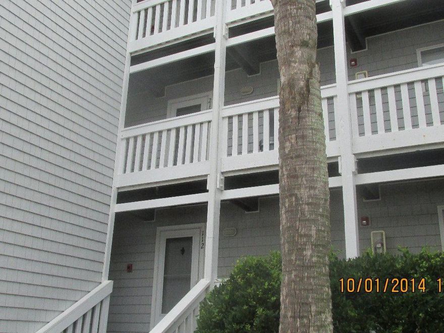 Great view of the bay. Recently updated kitchen, interior freshly painted and new carpet in the bedrooms. The 42 unit complex has been upgraded with new metal roofs, vinyl siding, new windows, new pool deck and walkways. Complex has bayfront pool, seawall and dock w/ slips. You are only 5 minutes from Crab Island by boat. DON'T WAIT...YOU'LL BE TOOOO LATE.......