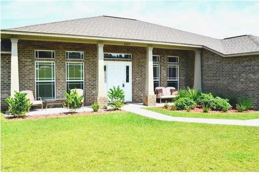 Welcome to Silver Springs Estates!!!! Situated in this subdivision you will find a clean, modern, ready to move in home. The home boasts the ever so popular Montrose III. floor plan. It's a spacious split floor plan with a living area open to the kitchen. As you walk in you are greeted by a welcoming entry way. Right away you notice the arched wall cut outs created for detail and decor. To the right there is a large formal dining area. The kitchen is modern with granite counters, stainless steel appliances and a center island for prepping and work space. The eat-in kitchen area looks out onto the large back yard which backs up the quiet wood. The master bedroom is very spacious and will fit a king size bed with ease. There is a walk-in closet inside the master bath along with a