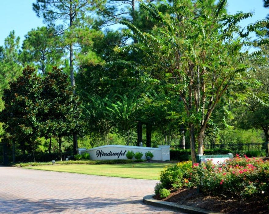 This lot is over an acre and is located in the wonderful gated golf course community of Windswept Estates. The lot is in the heart of Windswept Estates and backs up to Windswept Dunes Golf Course, rated 4 stars by Golf Digest. The dune lined fairways give you the feel of the neighboring ''world's most beautiful beaches''. Property is situated near the pool & tennis court facility and within a short walk to the driving range. This is a great price for a large lot in a wonderful community. Call today!