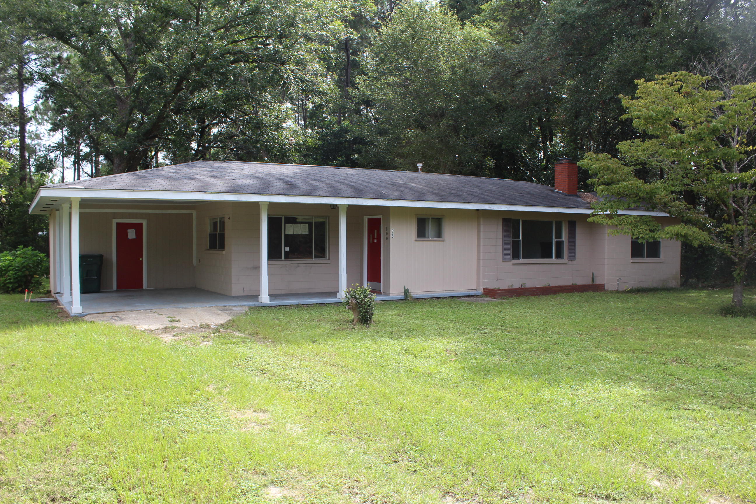 REO. Cute 3 bedroom, 1 bathroom home located in DeFuniak Springs city limits on a corner lot! Home was built in 1953 so it has several unique characteristics and with a little love it can be brought back to life. Exterior features an attached carport and the back yard is shady and spacious! West DeFuniak Elementary School is within walking distance of the property. This property won't last long! Call today to schedule your tour! Property sold ''as-is.''