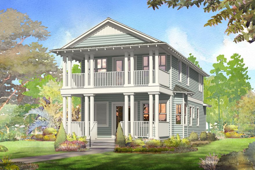 WILL BE BUILT IN OUR NEW PHASE 3- THIS PRICE INCLUDES BASE PRICE, LOT PREMIUM & STRUCTURAL UPGRADES. 2 car garage extended garage version! Contact sales agent to get a list of interior finishes. This 4 bedroom, 3.5 bath home includes guest suite on 1st floor, bunk room, loft, 3 covered porches, and heated/ cooled owners lockout. Kitchen includes built in GE Caf Appliances with refrigerator, shaker cabinets, granite countertops and tile backsplash. Beautiful wood floors throughout, outdoor showers, impact resistant windows/ doors, and 2 x 6 exterior framing are just a few of the things that are done differently than other area builders. NatureWalk at Seagrove has become the premier place to be near Seaside with the amenity-rich Gathering Place- complete with heated  lap pool,hot tub, zero entry pool, fire pit, grills, and much more!  Biking distance to Seaside,  Watercolor and all of 30A.  Trail to the beach from the community to beach access- 5 min bike ride! Community amenity package includes golf cart shuttle to and from the beach during the summer season!