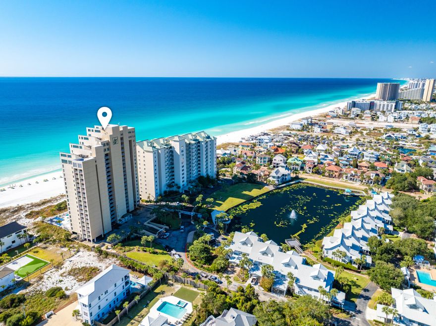 Gulfside 306 is an exceptional gulf-front residence located in the resort of Hidden Dunes, offering water views from the private balcony, living room, and master bedroom. This meticulously maintained unit features updated furnishings and modern amenities, providing a comfortable and sophisticated living experience. The property has direct private access to the pristine beaches of the Emerald Coast, making it an ideal retreat or investment opportunity. With its prime location and freshly updated interior, Gulfside 306 presents a unique opportunity to enjoy the scenic beauty and tranquil ambiance of coastal Florida.