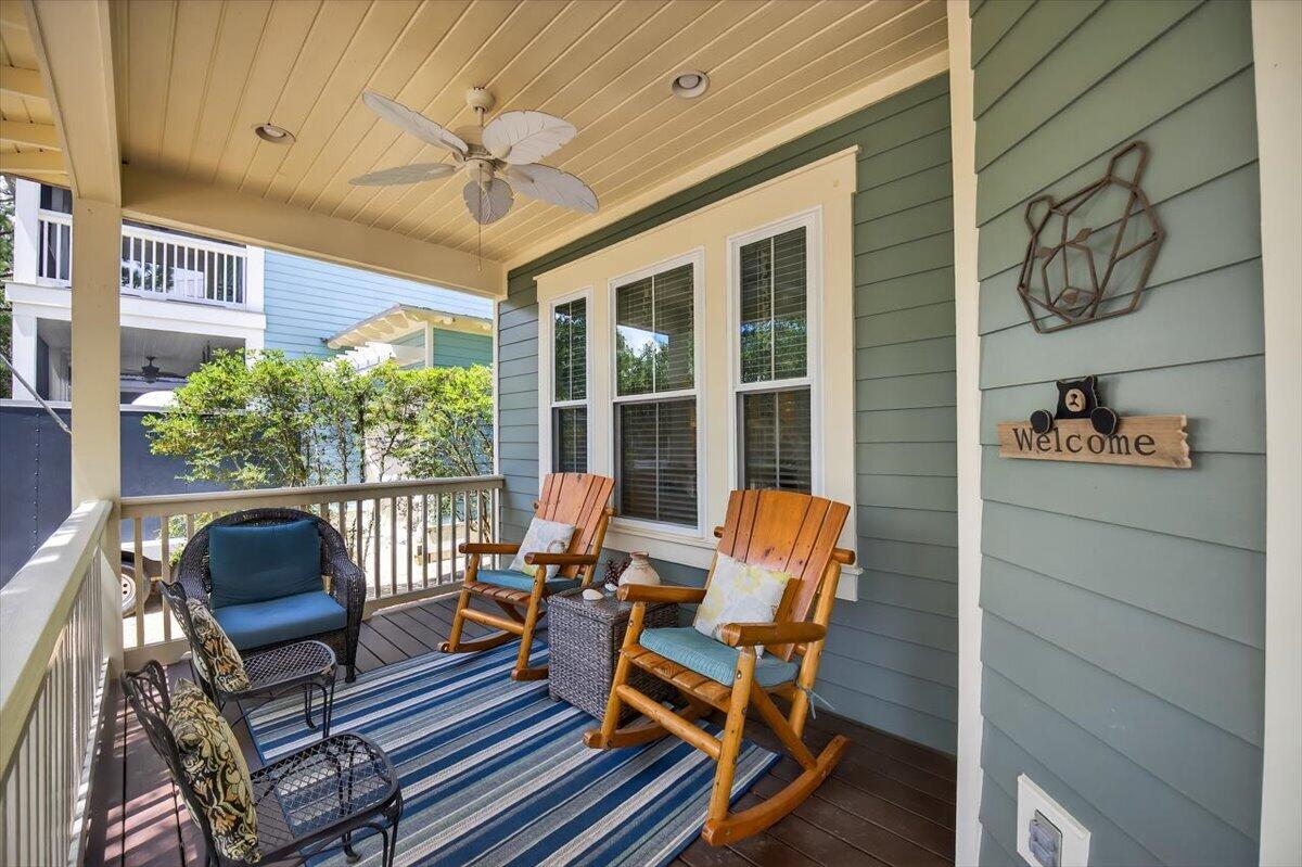 Embrace the 30A lifestyle in this beautifully furnished 3BR/3BA beach cottage in coveted NatureWalk at Seagrove! This home blends relaxed elegance with modern comfort--featuring hardwood floors, granite countertops, stainless steel appliances, and a spacious primary suite with a private balcony retreat.Unwind on the multiple covered porches, cozy up by the fireplace, or take off for the day on the nearby Lily Lane beach trail. Residents enjoy access to resort-style pools, a fitness center, walking and biking trails, and easy golf cart access to Seaside, WaterColor, and the sugar-white sands of 30A. Whether you're between builds or just seeking a fully turn-key coastal escape, this is your chance to live the dream at the beach!