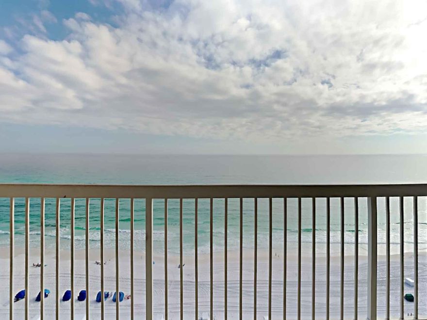 Recently renovated in 2022! Beach living at its finest from this luxury three bedroom, three bathroom and beautifully fully furnished Gulf front condo in the highly sought after Silver Beach Towers located in the heart of Destin. Panoramic Gulf views from the living room, kitchen and master suite. The primary suite offers its own ensuite bathroom with a separate walk- in shower, jetted tub, walk-in closet and access to the oversized Gulf front balcony.  All baths have granite countertops, showers with tile all the way to the ceiling, frameless shower doors, brand new vanities and fixtures.  Bedrooms 2 and 3 have fully updated baths. Features include brand new tiled flooring throughout, new low maintenance pollywood furniture, floor