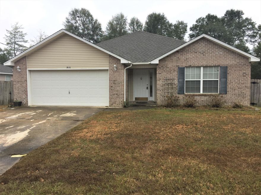 Available December 27, 2017 - You owe it to yourself to check out this 3 bed/2 bath home. The home is located in a cul-de-sac featuring a large family room with cathedral ceilings, large galley style kitchen with plenty of counter space equipped with a smooth top range and side by side refrigerator and dishwasher. The dining area is spacious with plenty of natural light. The home has a large master suite with tray ceilings, walk in closet, and dual vanities. There are 2 additional bedrooms and a full bath. SMOKING PROHIBITED, PETS ALLOWED, RESTRICTIONS APPLY.