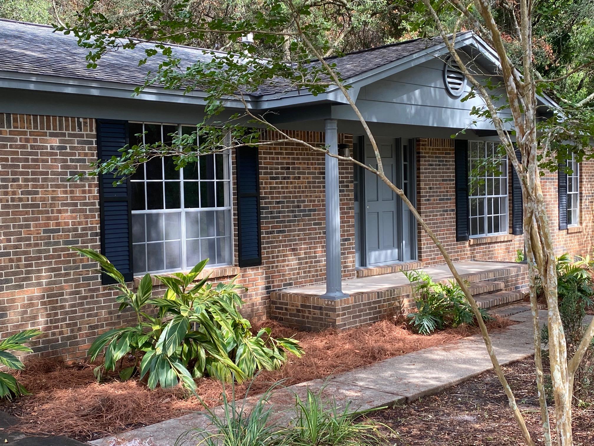 Remodeled! This home has been updated with fresh paint and new LVP flooring throughout. It has a new kitchen with stainless appliances and a gas range with hood. The bathrooms have new vanities, sinks, and tubs.No HOA here, the home is built on two lots giving room to store toys such as boats or an RV or just to let the kids or puppies play.