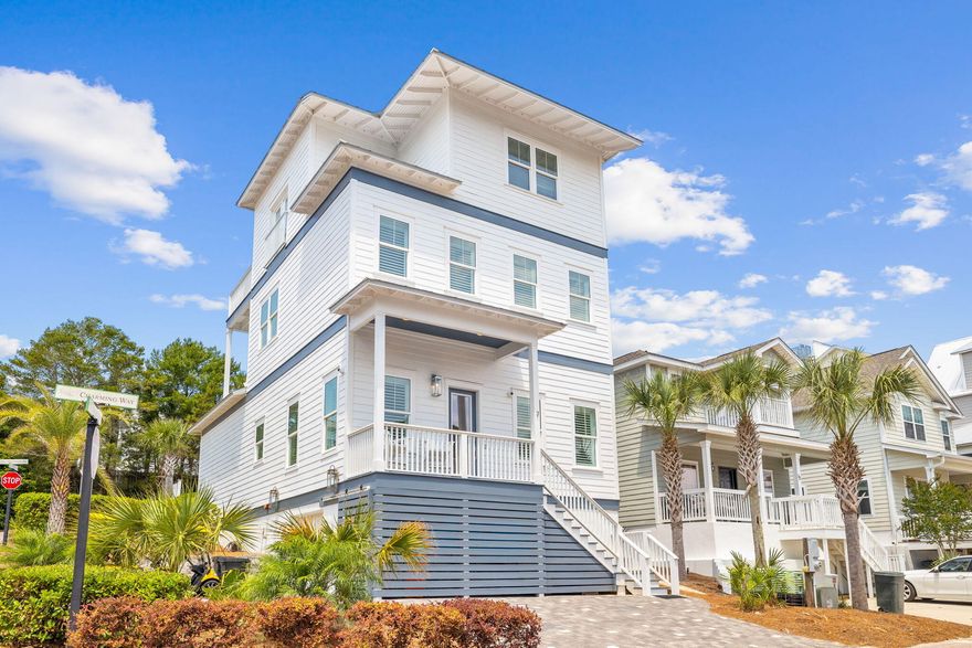 Welcome to ''Villa Anesi'', a luxury 2018-built residence in the prestigious ''Serenity at Dune Allen'' community, the only available home with forever Gulf views and a garage. This property features not one, but three master suites with large en-suite bathrooms and a separate bunk room, providing ultimate comfort and privacy,  with only a short walk to the emerald waters and white sand. This property comes fully-furnished, rental ready and is thoughtfully designed to optimize maximum space for up to 16 guests with $157,000 in projected gross annual income. The garage and ample owners' storage offer plenty of space for all your belongings.  Off the back of the home, you will find the large covered patio - the perfect spot for your morning coffee, relaxing evening in front of the fireplace