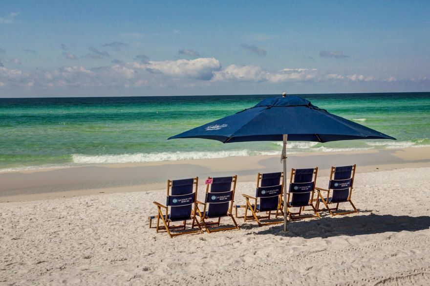 Immaculate 2BD/2BA condo with beach access! Recent updates and beautiful decor makes this a perfect getaway beach home or investment property. Located in the gated community of Seacove on Scenic Gulf Dr in Miramar Beach. The two story condo has an excellent rental history. The master bedroom, kitchen and living area are all on the main level with two additional beds and a full bath on the second level. Relax on the balcony overlooking the well manicured grounds and inviting pool. Enjoy the easy access to the deeded beach from the well maintained and quiet community! Sold fully furnished and ready for summer!