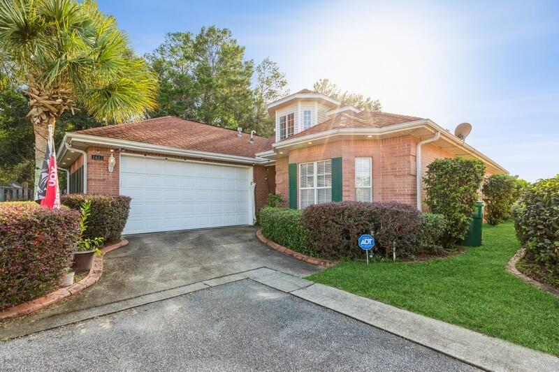 *Roof Credit with an acceptable offer* Updated home in Mediterranean Village located within the gated neighborhood of Magnolia Plantation. This home has all the bells and whistles, from the two story entry way to the beautifully remodeled kitchen you will be impressed. Luxury vinyl plank throughout most of the house, gas fireplace, large open concept living room and kitchen with lots of natural light. The kitchen features under cabinet lighting, stainless steel appliances and a large wrap around bar for entertaining. Other notable features inlcude recessed lighting throughout, tankless hotwater heater and exterior smart lighting. Unlike most of the patio homes in this neighborhood this one has a backyard. Don't miss the oppurtunity, call to schedule your appointment to see this lovely home