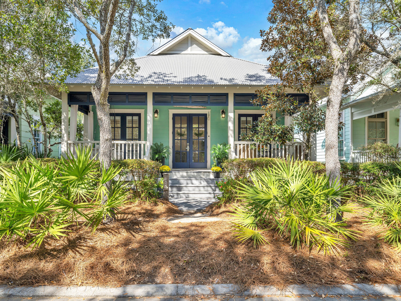 Nestled on a quiet street in the heart of Watercolor's coveted phase 1, this newly renovated 3-bedroom, 3-full-bathroom home sleeps 10. It is just minutes from the Watercolor Town Center, Beach Club, Boathouse, and Seaside. As you enter through the front doors, an open living room, dining room and kitchen greet you with on trend decor. A fresh kitchen remodel boasts unique quartzite counters and backsplash, a deep stainless steel sink, and stainless steel appliances. All bedrooms have ensuite bathrooms that were renovated in 2024. The primary bath has an amazing walk-in shower and a separate Jacuzzi tub. Two twin-over-twin beds with a built-in wardrobe adorn bedroom #2. Bedroom #3 has a queen bed with the cutest muraled tile shower and floors. Offered fully furnished with minor exceptions Spend mornings with friends having coffee on the expansive front porch or snuggle up on the swing with a cozy book and blanket. On quiet nights, you can even hear the Gulf. Many nights of family card games have been played on the screened-in back porch with an ample owner's closet to tuck away the beach toys. Don't forget two private parking spots and the outdoor shower and grilling area around the quiet back alley of Rainbow Row.

This home has been meticulously maintained and will fit the needs of a highly profitable vacation rental, a second home, or the perfect spot for year-round living. You can't beat the unparalleled beaches of 30A, Watercolor's full food and beverage service, delicious restaurants , award-winning tennis and pickleball courts, basketball courts, expansive grass areas to play soccer,  a lazy river,  a water slide...truly the best place to call home . 

