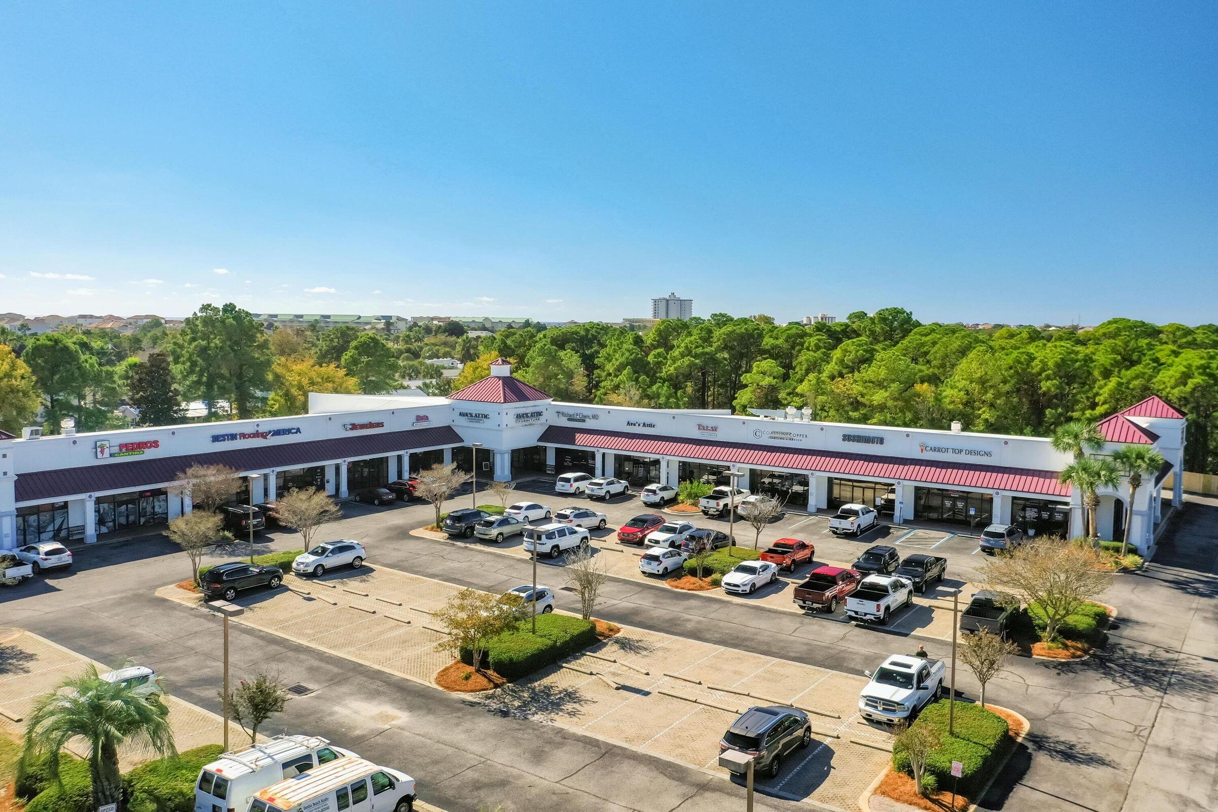 2000SF OPPORTUNITY TO OWN OR LEASE IN A HIGH TRAFFIC, WELL ESTABLISHED COMPLEX. GOOD ACCESSIBILITY- WELL LOCATED IN MIRAMAR BEACH IN BETWEEN SANDESTIN AND DESTIN.TENANT TO PAY HOA DUES TO INCLUDE ALL CAM, TAXES, AND INSURANCE