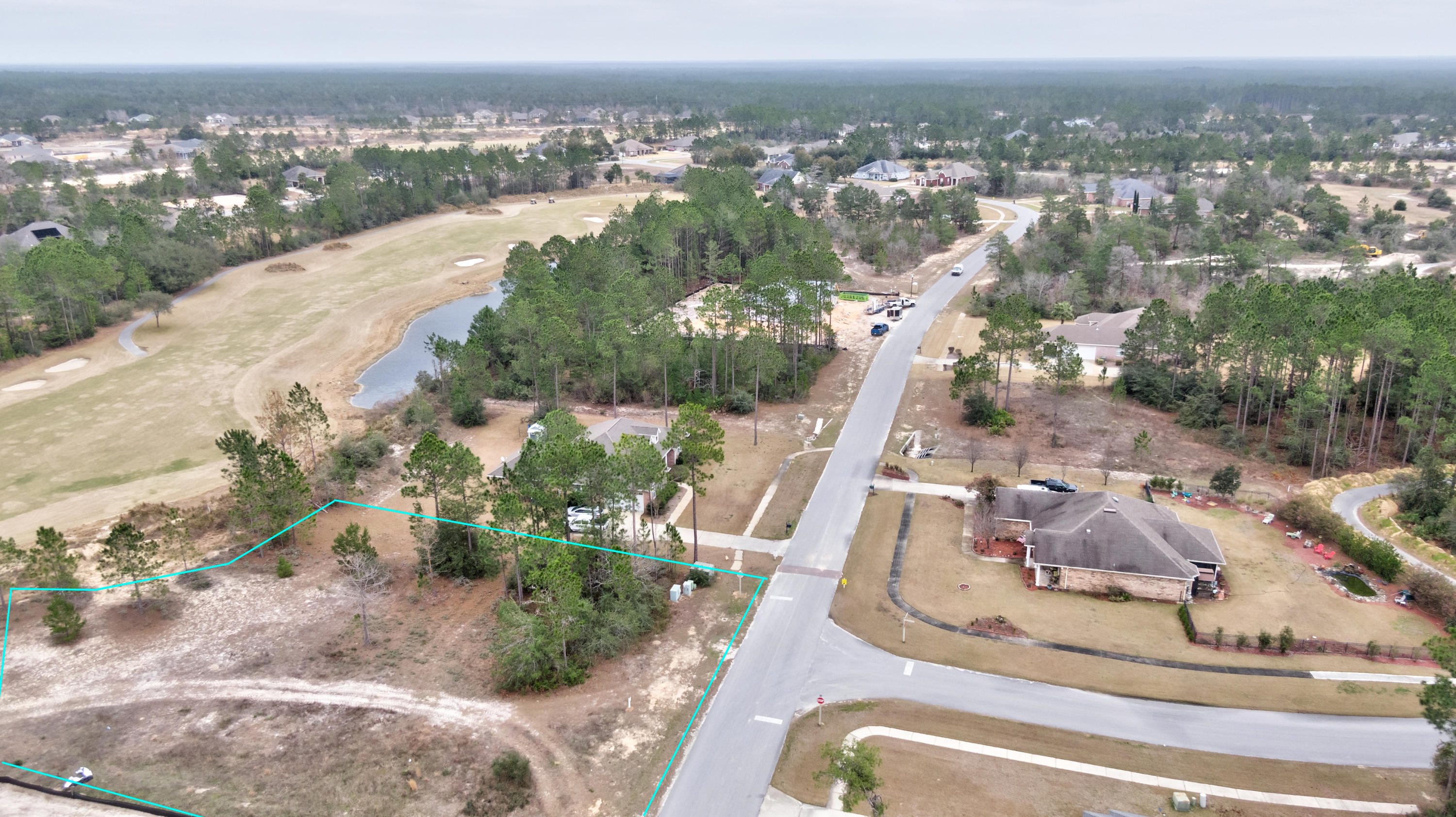 Located on the 8th fairway, this lot is a great size to build your custom home. Windswept Estates is a beautifully developed premier gated golf course community offering very generous building sites that surround the 5-star, 18-hole Windswept Dunes Golf Club. Located just 15 minutes North of the picturesque, white sand beaches and turquoise waters of the Florida Panhandle's Gulf of Mexico. The natural topography of the sweeping sand dunes provides a sense of privacy between the homes and the well-maintained golf course. Some of the community amenities include a large swimming pool and clubhouse, two tennis courts, basketball court, and a safe playground facility. Windswept Estates is the perfect spot to call ''HOME''.