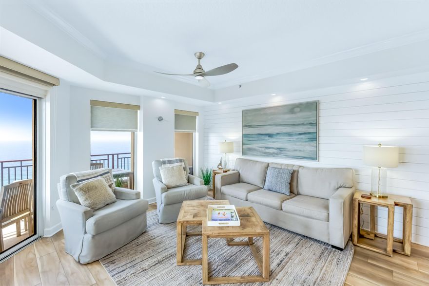 Stunning Gulf-front condo on the 20th floor in the heart of the Emerald Coast! Fully renovated with luxury vinyl plank flooring, new kitchen & bath countertops, fresh paint, and all-new furnishings. Enjoy breathtaking emerald green Gulf views from the spacious balcony, complete with teakwood furniture--perfect for sunrises and sunsets. A private storage cage in the garage offers extra room for beach gear or bikes. This property is ready to perform as a top rental investment and includes access to Sandestin Golf & Beach Resort amenities. A rare blend of luxury, location, and income potential! Westwinds has a lush amenity area of waterfalls, a hot tub and free form pool, an outdoor caf??, easy beach access and even meeting rooms for those small conferences or family reunions. Westwinds is a rental capable condominium that is a favorite among rental guests and owners.

As an introduction to the Sandestin lifestyle, we invite our new owners to explore amenities that make Sandestin special. The listing brokerage and seller(s) are presenting the buyer(s) of this property with (2) 90-minute rounds of Tennis court time, a golf foursome at one of our three championship courses, and a round of golf for up to four (4) players at the unrivaled Burnt Pine Golf Club.