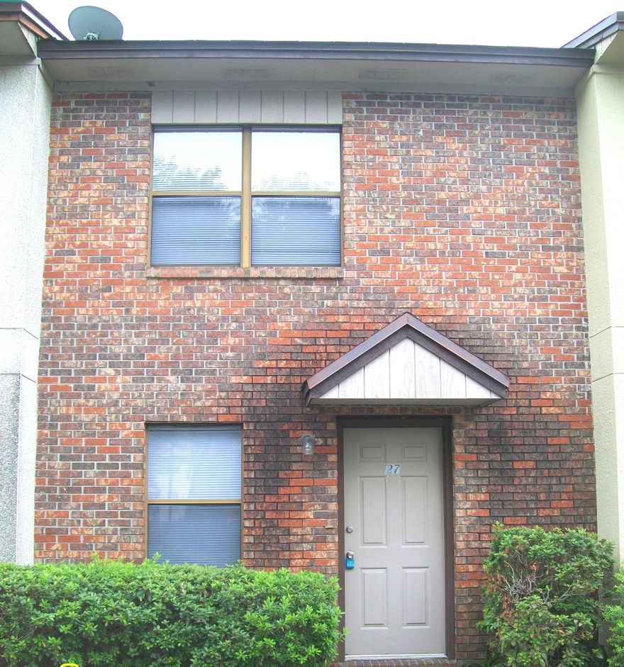 Two story townhome located in central Fort Walton Beach. Tile floor downstairs, carpet upstairs. Pets under 25lbs allowed, must be fully grown. Available October 11th.