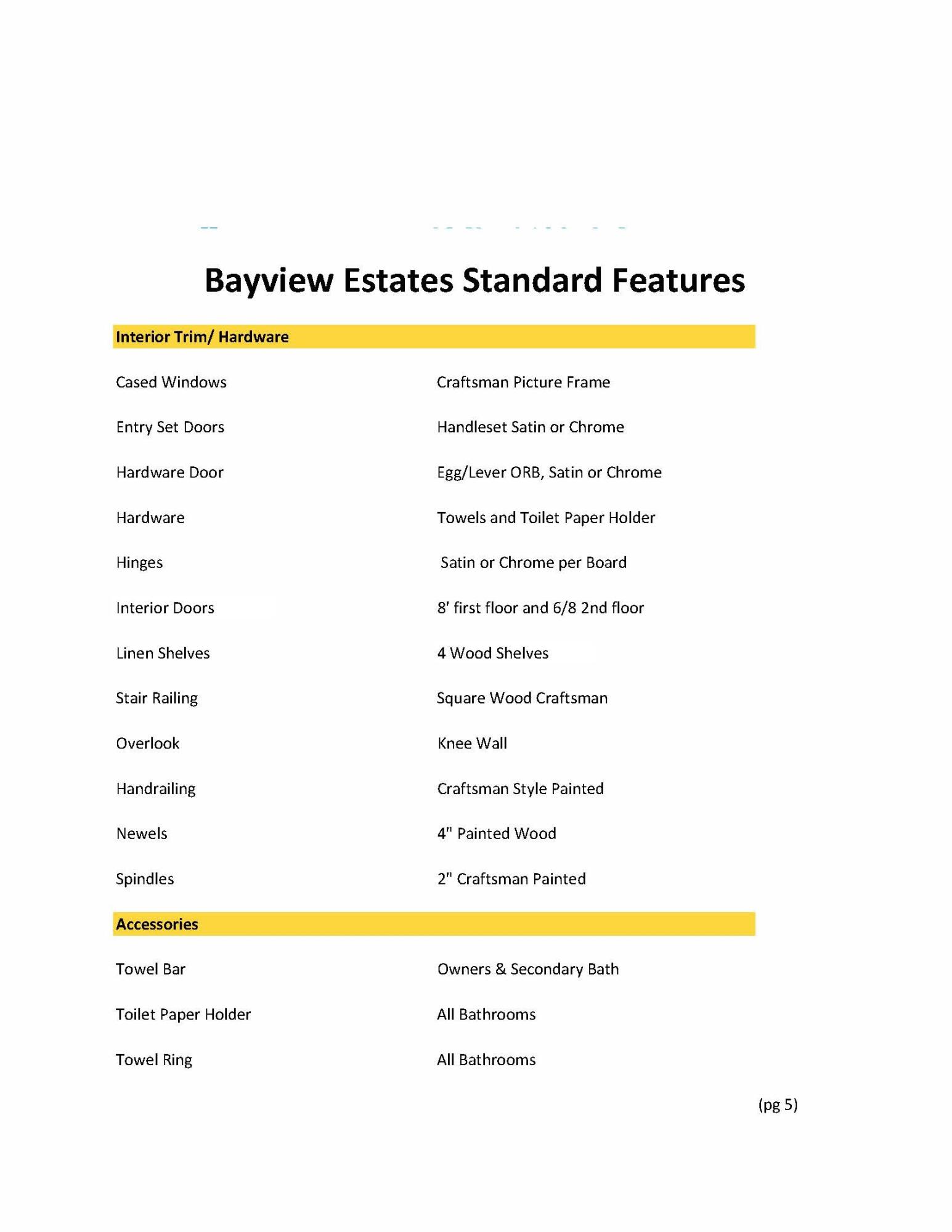 Bayview Estates - Residential