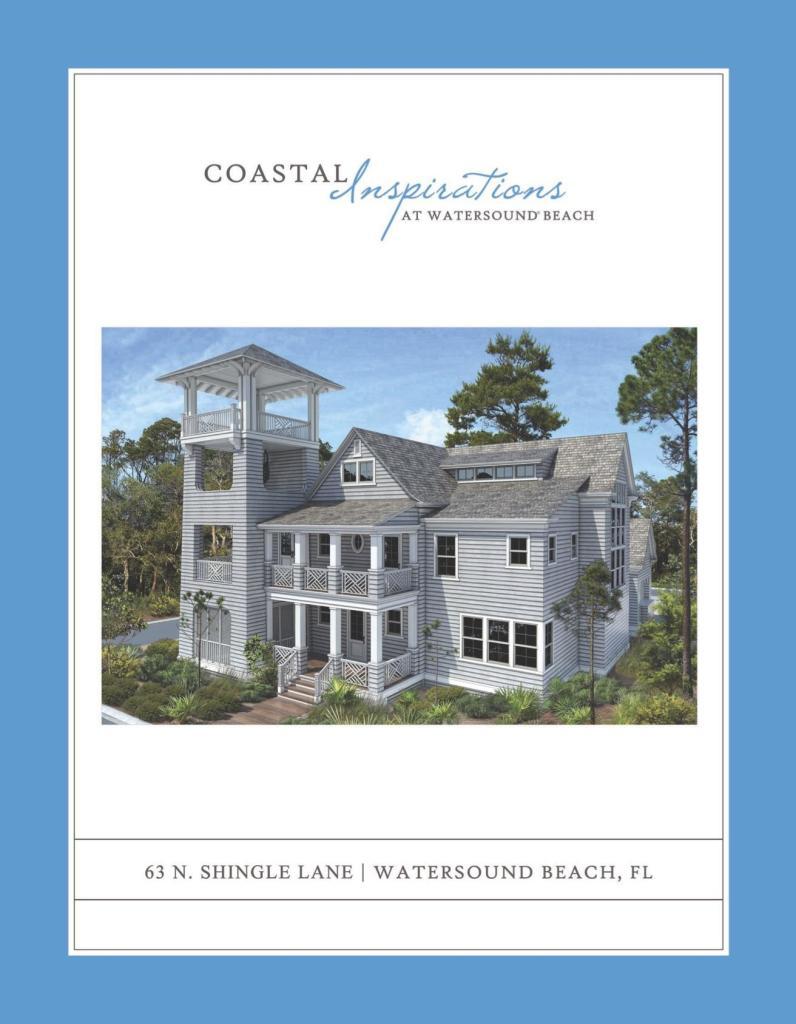 Beautiful large homesite in highly coveted Watersound Beach being sold with approved custom home plans by Harrison Design out of Atlanta, Georgia. The size of this corner lot allows for a 5500 square foot home designed with attention to detail for everything you could want in your beach house on 30A. Two-car garage, carriage house, six bedrooms, fourth floor tower, private pool, elevator and outstanding outdoor space are only a few of the offerings in this well thought out plan. Plans and Renderings available in photo tab. Take advantage of this amazing opportunity to become a Watersound Beach owner today. Call your favorite Realtor for a showing!