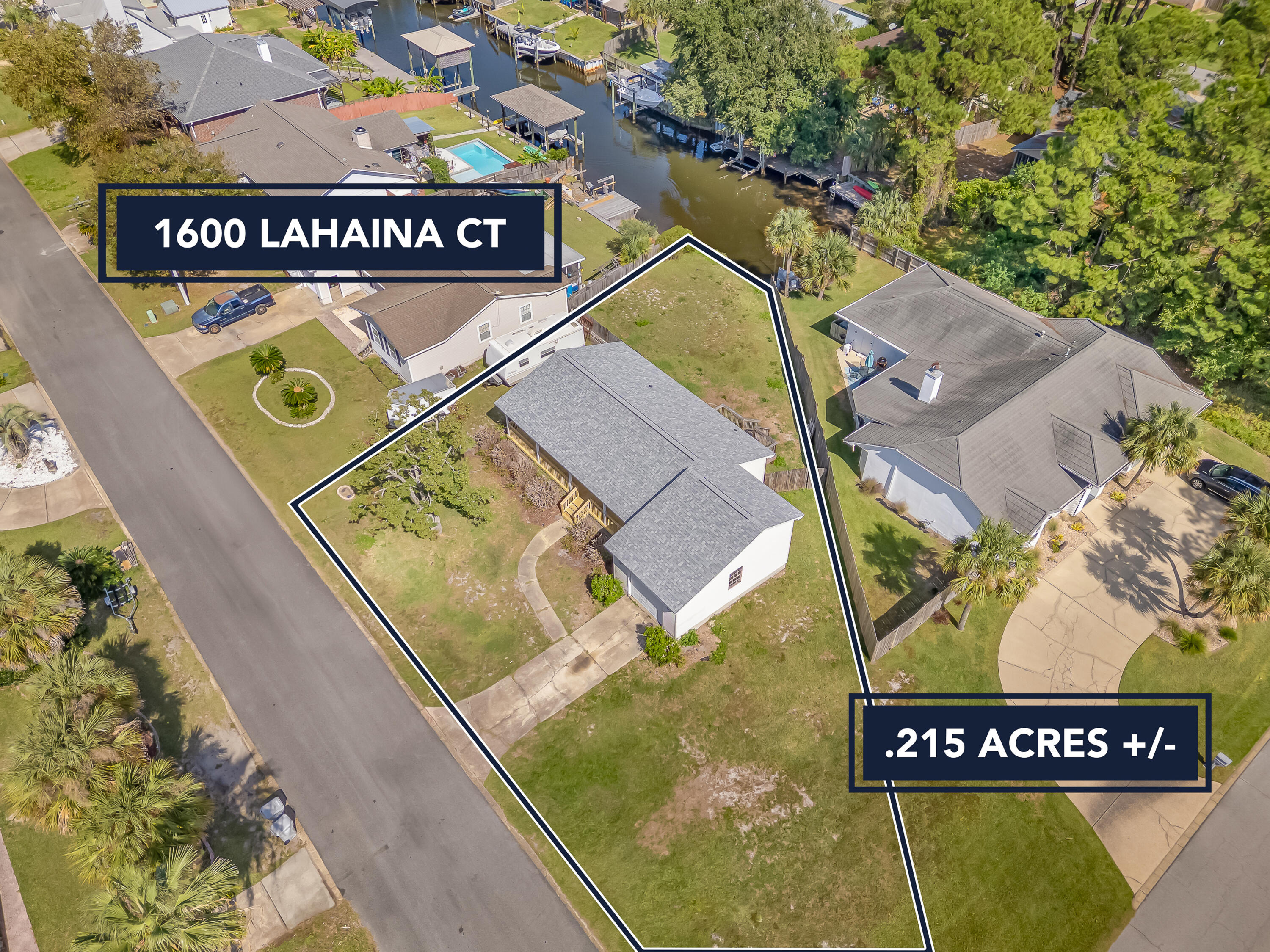 Fixer Upper with Waterfront Access! Discover the potential in this 3-bedroom, 2-bath Gulf Breeze home offering 30 feet on a CANAL -- perfect for boating enthusiasts or anyone who loves being near the water. This 1,144 sq ft home features newer LVP flooring throughout, a brand-new roof (Sept 2025), HVAC (2021), and a hot water heater (2020). The exterior has been updated with a new front porch, railing, and stairs. With a little TLC, this property can easily shine again and become the coastal retreat you've been dreaming of.
