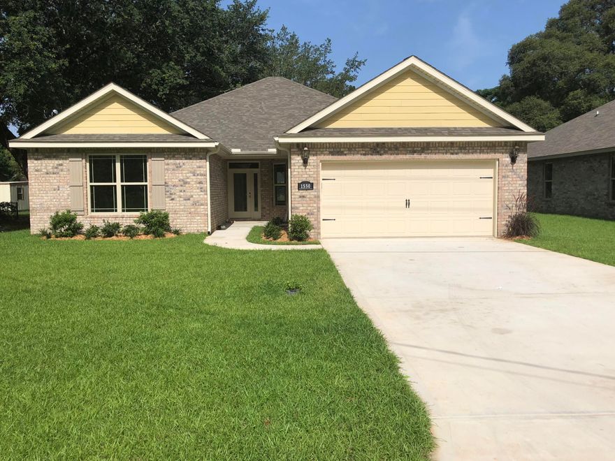 Gorgeous brand new 4 bedroom 2 bath on a large lot built by hometown builders with impeccable reputation for quality and numerous Parade of Homes awards. This home has a spacious living room with tray ceilings and crown molding.The kitchen has granite countertops,tile backsplash, breakfast bar and spacious dining room for entertaining family. The Master bedroom has a beautiful tray ceiling and large walkin closet. Double granite vanities in the master bath with garden tub and separate shower. Enjoy your summer barbecues under the covered Lanai that overlooks the spacious backyard. Home located near Midbay Bridge, Eglin AFB, and the sandy beaches of Destin. Measurements are believed to be correct, but Buyer should verify all measurements deemed to be accurate.