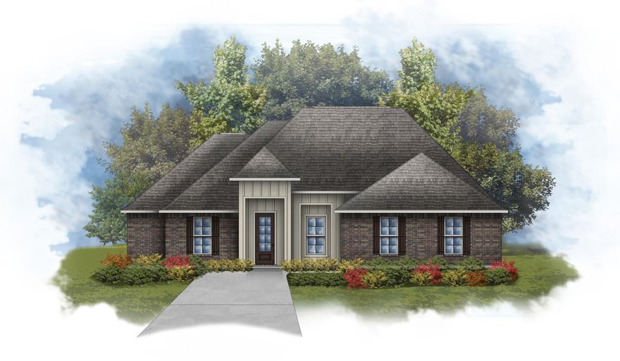 The KLEIN III H in Natureview community offers a 4 bedroom, 3 bathroom, open design. Upgrades added (list attached). Special Features: double vanity, garden tub, separate custom tiled shower, and walk-in closet in master bath, tray ceiling in master bed, kitchen island, walk-in pantry, boot bench in mudroom, covered porches, custom kitchen backsplash, recessed lighting, crown molding, ceiling fans in living and master, framed mirrors in baths, smart connect WIFI thermostat, smoke and carbon monoxide detectors, landscaping, architectural 30-year shingles, flood lights, and more!Energy Efficient Features: water heater, electric kitchen appliance package, vinyl low E windows, and more! Energy Star Partner.