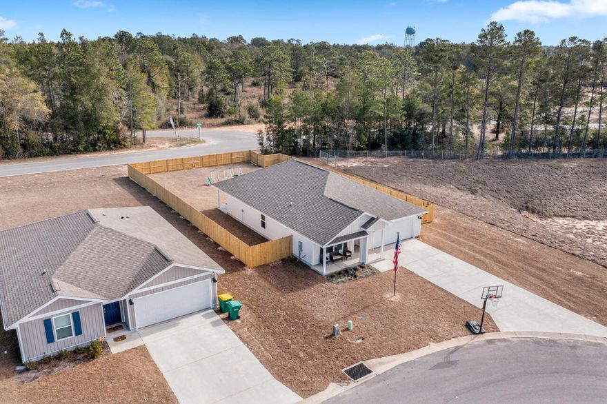 VA Assumable rate 4.5% ! This beautiful home offers a spacious open-concept featuring four bedrooms, two bathrooms, a covered patio, and a two-car garage .The kitchen has granite counter tops, stainless steel appliances, stove, microwave, dishwasher, corner pantry, and an island bar. Attractive flooring throughout the main living areas, while plush carpeting adds comfort to the bedrooms.
The primary suite features a large walk-in closet and an en-suite bath with dual vanities, a spacious shower, and ample storage. Additional highlights include a fully fenced backyard a freshly painted garage with new epoxy flooring,and a laundry room equipped with new cabinetry and a folding table and ceiling fans in the bedrooms.