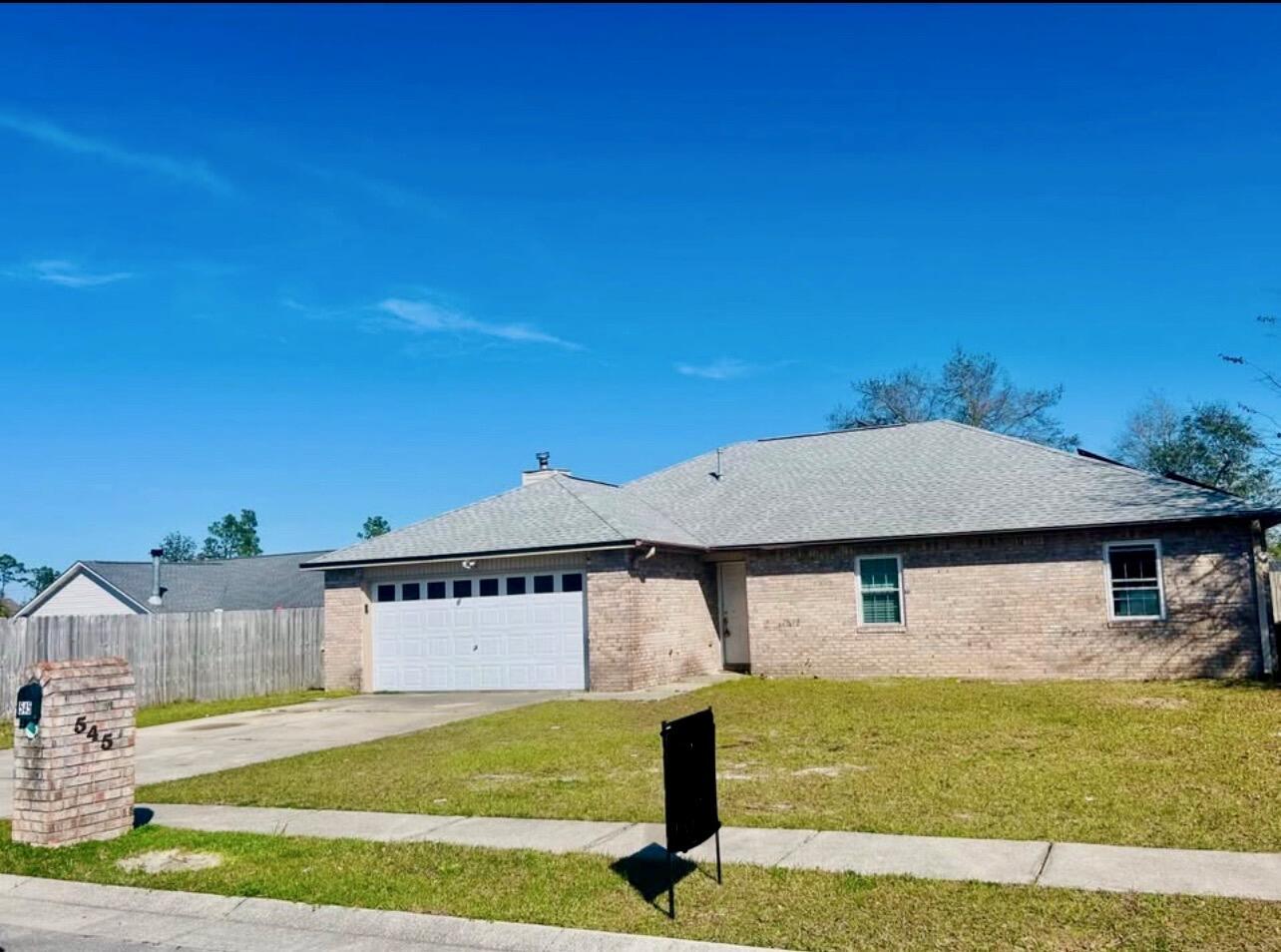 Offering closing cost concessions! This beautiful updated 3 BR/2BA brick home, in Shadow Bay, features paid-off solar panels and a spacious layout. Fully remodeled in 2019 with new roof, windows, HVAC, Water Heater, and kitchen. Enjoy a large fenced back yard, living room, with trey ceiling, wood-burning fireplace, and French doors. The kitchen includes a connected dining area with pantry. The Master suite has a walk-in closet and double vanities. Peaceful neighborhood, short drive to Tyndall AFB and shopping. See virtual walk-through video under facts and features. Interested buyers are encouraged to schedule a walk-through soon, as owners may transition to rental, if not sold.