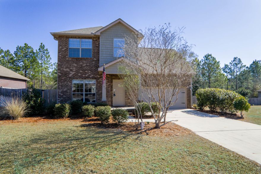 This Craftsman-style home has many wonderful features. 15k put into home from prior listing. Interior of the home features a great open floor plan that will make both cooking and entertaining a breeze! NEW laminate hardwood flooring has been installed. Some of the many conveniences this home offers include a half bathroom on the first floor and a laundry room on the second floor. There is also a generously sized bonus room on the second floor that would be great as either a study or office. Home is located less than 5 miles from Duke Field and is located south of I-10 (commute to Eglin AFB will be an easy one also!). Buyer to verify room measurements