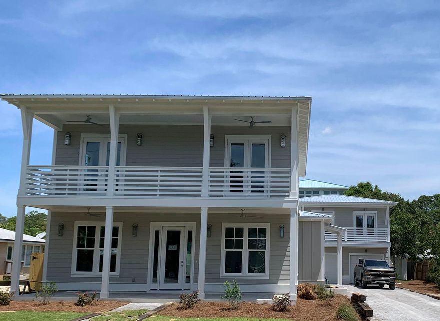 New Home with Carriage House, Two Car Garage and Pool entered for comp purposes.