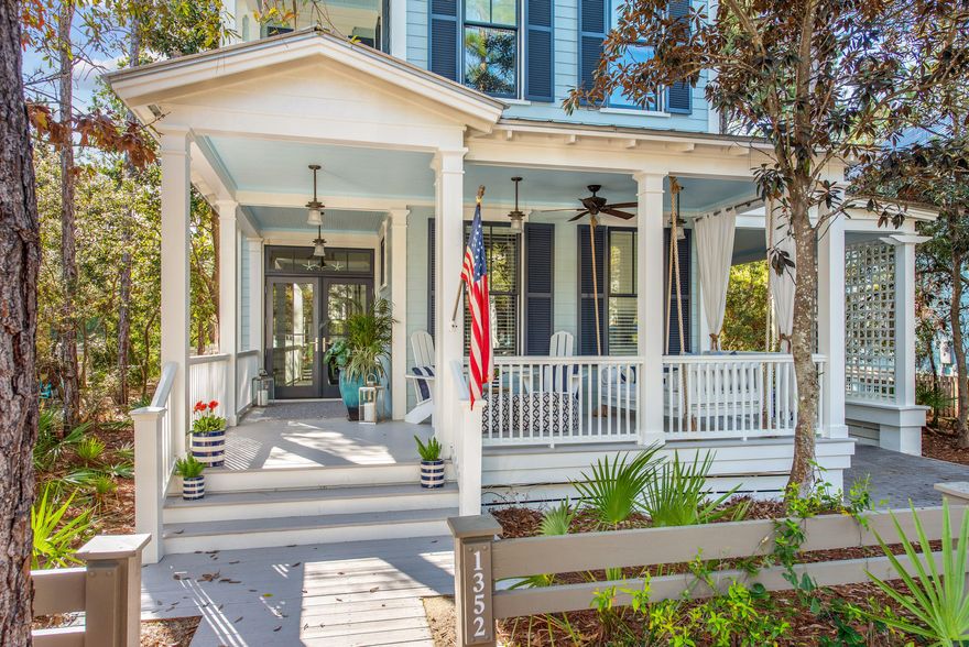 So much charm comes with the 3 bedroom 3 bath home located in the Camp District on Western Lake Drive.  This home is newly remodeled with expansive porches on both levels including the rear of the home overlooking a tranquil pond. 1st floor Kitchen & Family Room are open and inviting, great for family gatherings. Some of the best features of this home are 12 foot ceilings, knotty pine hardwood flooring, gourmet kitchen, outdoor entertainment area, two bedrooms with private baths upstairs and a bunk room downstairs.