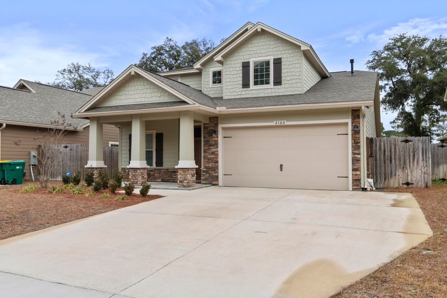 Charming 4-bedroom, 2.5-bathroom home is perfectly situated just 1/2 mile from the water and a public boat ramp, offering a fantastic mix ofcomfort, practicality, and outdoor enjoyment. Whether you're setting out on a paddleboard or kayak, or just a short 3-minute drive to the public boat ramp,you'll love the convenience. Nestled in the heart of Niceville, you're only 15 minutes from Eglin Air Force Base, 30 minutes from the 7th Group Compound,and close to some of the area's top-rated schools. Plus, dining and shopping are just a 5-minute drive away. With generous space and an unbeatablelocation, this home is truly in the center of it all. Don't miss this amazing opportunity! Assumable VA loan at 5.8%