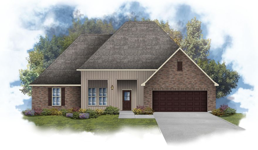 Awesome builder rate plus FREE refrigerator. Restrictions apply.Located on a corner lot the JOHNSON IV G in Natureview community offers a 4BR/3BA, open and split design with formal dining and breakfast area. Upgrades added (list attached).Special Features: double vanity, garden tub, separate custom tiled shower, and walk-in closet in master bath, double vanity in 2nd bath, walk-in closet in all other bedrooms, kitchen island, walk-in pantry, boot bench and drop zone in mudroom, covered porches, crown molding, ceiling fans, smart connect WIFI thermostat, smoke/carbon monoxide detectors, landscaping, architectural 30-year shingles, flood lights, and more!Energy Efficient Features: water heater, electric kitchen appliance package, vinyl low E windows, and more! Energy Star Partner.