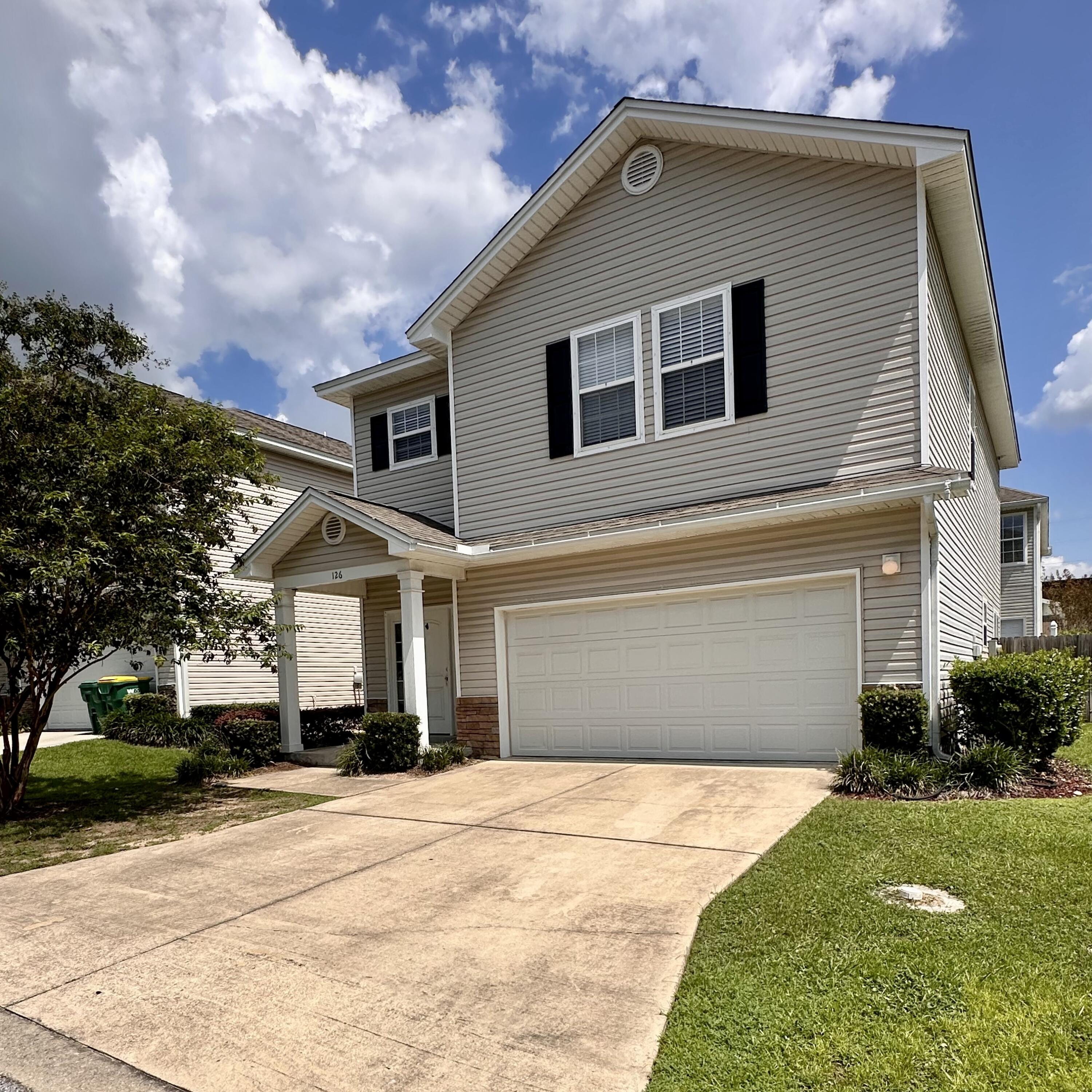 *Available Now!*Located in the heart of Niceville, you will love occupying this newer 4 bedroom, 2.5 bath home!The home features beautiful granite counter tops, stainless steel appliances, hardwood floors downstairs, and a screened back porch. The master bathroom offers a double vanity, large garden tub, and separate shower. The guest bath also features a double vanity and shower/tub combo. Large laundry room with utility sink and cabinets. Fully fenced yard, sprinkler system and two car garage. Lawn care provided by the HOA.Pets considered with owner approval. **All pets are registered via pet screening, and all assistance animals are verified through the same screening process.**
**Carpet cleaning (if applicable) & Admin Fee charged **
Tenant to verify all data. Please contact Sound Choice Real Estate to schedule a showing- 850-389-8533.
***Approval is based on several factors as follows***
- Rental History and Verification
- Employment History and Verification
- Credit History
- Criminal Background & Terrorist Database Check
- Pet Verification