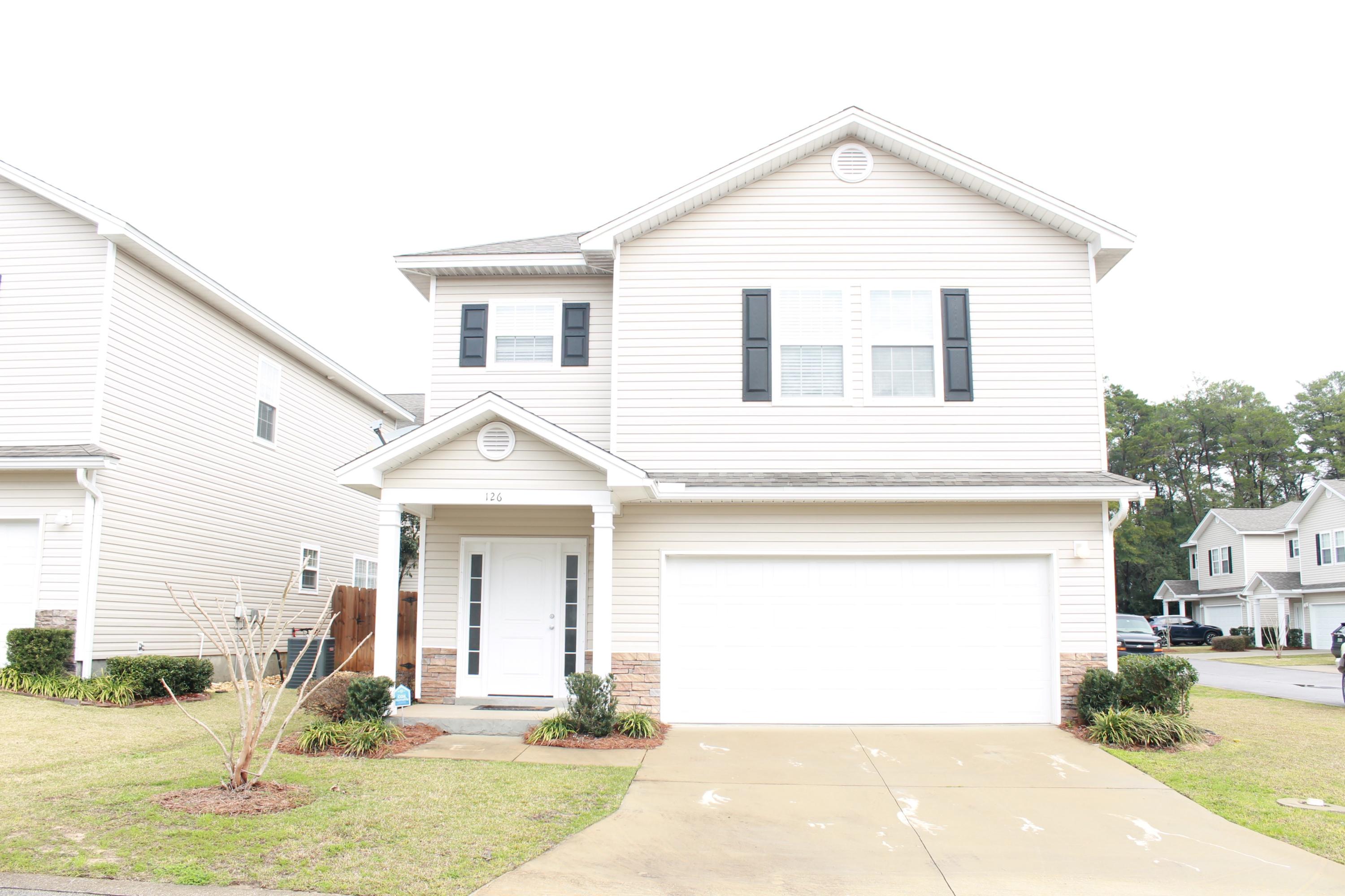 *Available June 25th!*Located in the heart of Niceville, you will love occupying this newer 4 bedroom, 2.5 bath home!The home features beautiful granite counter tops, stainless steel appliances, hardwood floors downstairs, and a screened back porch. The master bathroom offers a double vanity, large garden tub, and separate shower. The guest bath also features a double vanity and shower/tub combo. Large laundry room with utility sink and cabinets. Fully fenced yard, sprinkler system and two car garage. Lawn care provided by the HOA.Pets considered with owner approval. **All pets are registered via pet screening, and all assistance animals are verified through the same screening process.**
**Carpet cleaning (if applicable) & Admin Fee charged **
Tenant to verify all data. Please contact Sound Choice Real Estate to schedule a showing- 850-389-8533.
***Approval is based on several factors as follows***
- Rental History and Verification
- Employment History and Verification
- Credit History
- Criminal Background & Terrorist Database Check
- Pet Verification