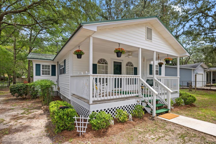 First time in the MLS! Florida Cottage is located within walking distance to Lyons Park which means access to all sorts of water activities, picnics, annual fireworks display and more! Whether you are ready to downsize or a newlywed couple looking to begin your life's journey, this house could be the most affordable residence that you have been looking for! The front porch dares you to experience an opportunity to chill out. Imagine yourself sitting in an Adirondack chair first thing in the morning sipping your Frappuccino. Upon entering you will be greeted with the Living Room and the Dining area. Both bedrooms are on the south side of the house with the master at the back of the house. The original hardwood floors in both bedrooms are in great condition. Click ''Read More''