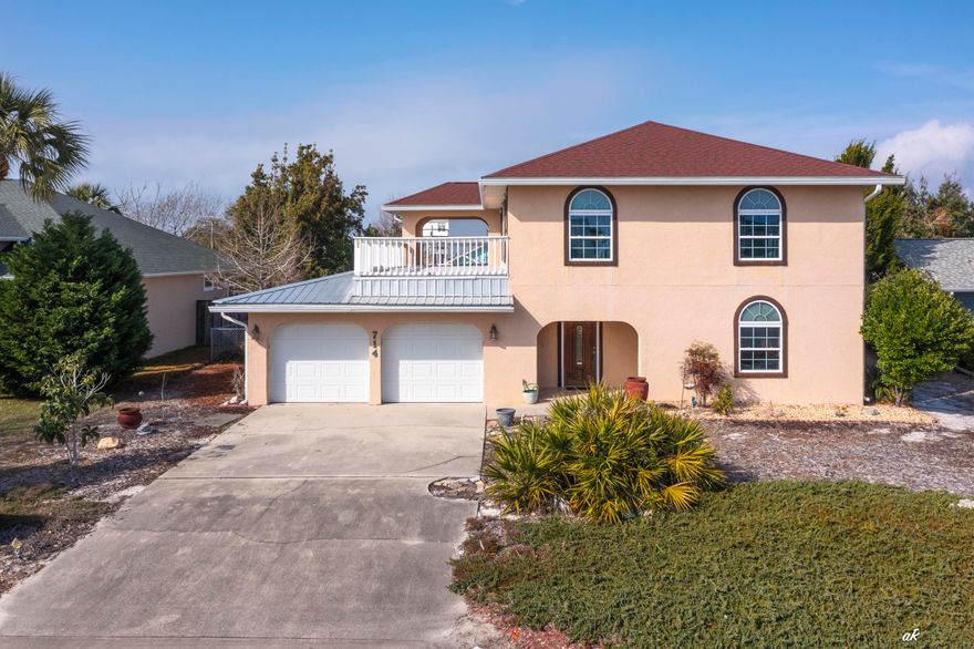 Beautiful home located in highly coveted Gulf Aire right in Port St. Joe.This home is steps from the Gulf of Mexico.Offering 3 bedrooms / 3 bathrooms and boasting 2,742 square feet with a large quarter acre yard, there is plenty of room to build a pool