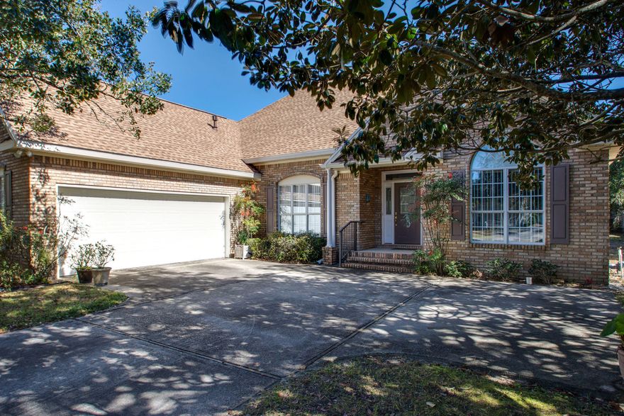 Welcome Home! This magnificent home in the Gulf Pines community has only had 1 owner and has the potential to be a RENTAL MACHINE! This sale includes a Golf Cart that you could drive down to Gulf Pines Private DEEDED BEACH ACCESS only HALF A MILE from the home! Not only does the community feature a Lake and a Park, it is close to the Emerald Coasts best shopping centers and restaurants! The home boasts an excellent laid out floor plan with high ceilings throughout and includes a gas fireplace and a gas kitchen range top. The open living and dining areas are perfect for entertaining. The substantial back yard has more than enough room to add a pool and/or mother-in-law suite! Don't miss this marvelous opportunity, CALL NOW!