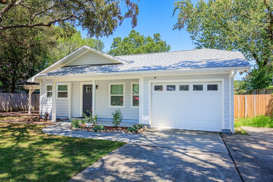 This home ( NEW ELECTRICAL) is brimming with exciting upgrades! The ROOF, HVAC, and WATER HEATER are all within 3 years of age. With stunning (ALL GRANITE) countertops in the kitchen ( NEW PLUMBING) and bathrooms, the updated spaces exude elegance. The OPEN floor plan (FRESHLY PAINTED) flows seamlessly into a LARGE FENCED backyard, perfect for gatherings and relaxation. Walk on New installed flooring and with the Beautiful NEW landscaping and a charming PERGOLA invite you to enjoy outdoor living. The seller is ready to replace the living room floors with a reasonable offer, making this an incredible opportunity. All essential appliances are includedjust the washer and dryer are excluded. Come see this amazing home and envision the life waiting for you! Deemed accurate but not guaranteed 