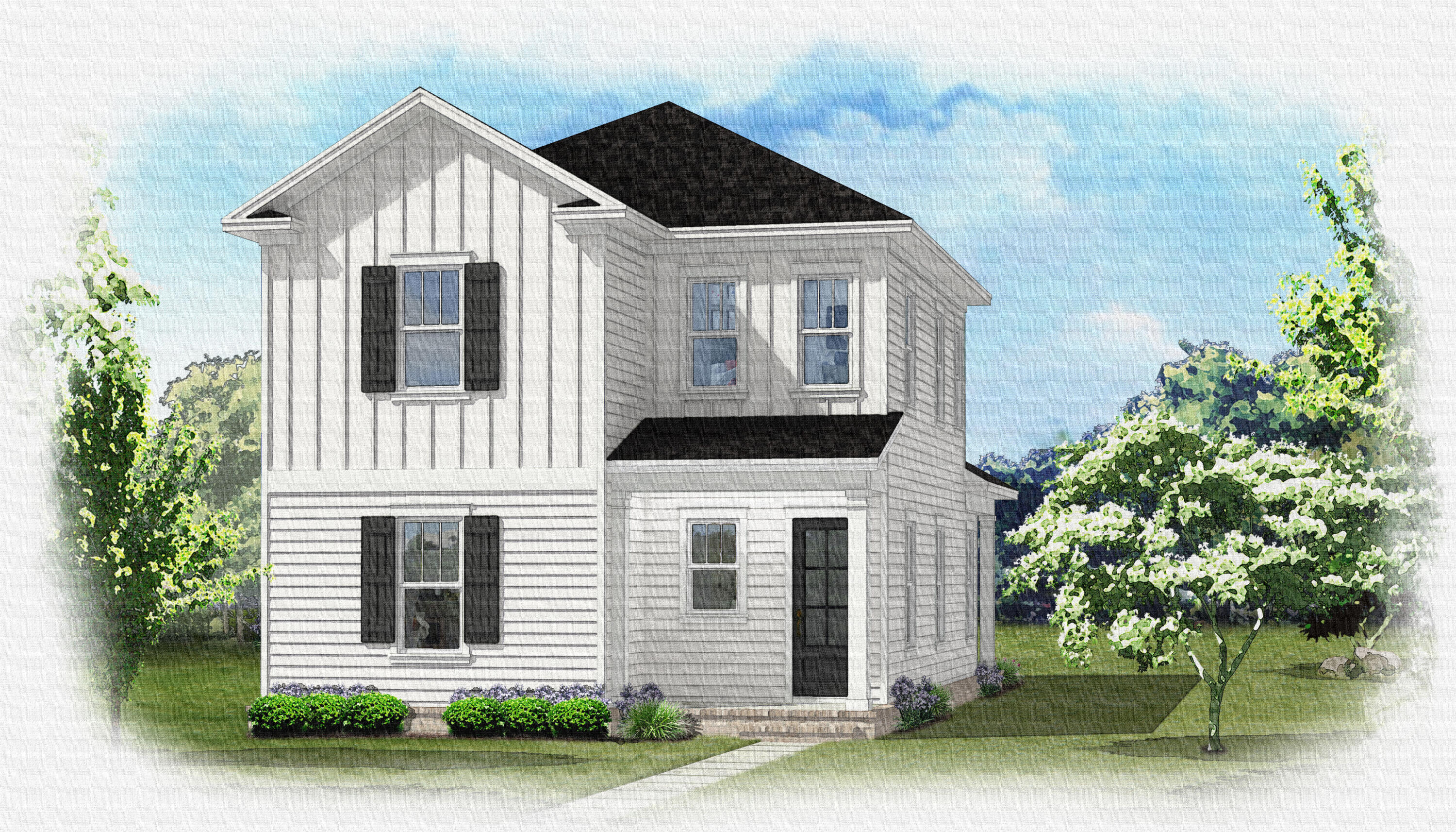 This stunning two-story home, The Magnolia Plan, offers 4 bedrooms, 3 bathrooms, and 2,194 sq. ft. of well-designed living space. The primary suite and one guest bedroom is located downstairs with two bedrooms, a guest bath, and a sitting area upstairs. The kitchen shines with white shaker-style cabinets, quartz countertops, and a large walk-in pantry. Durable LVP flooring runs throughout the home with tile in the wet areas. Smart features include a Ring doorbell and Smart Belt garage door opener for convenience and security. The community clubhouse, now complete, offers a pool, playground, and basketball court, providing fantastic amenities just minutes away. Seller is offering $20,000 of anywhere money, plus 1% towards the closing costs!! Estimated Completion: October 2025