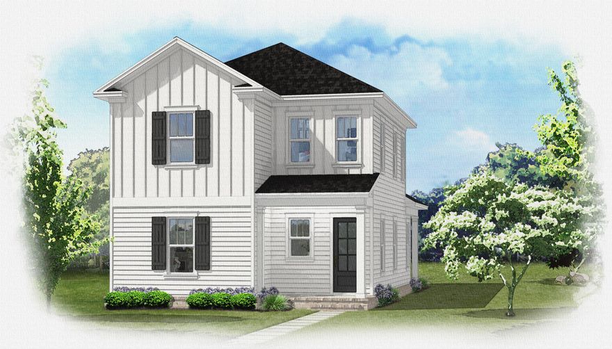 This stunning two-story home, The Magnolia Plan, offers 4 bedrooms, 3 bathrooms, and 2,194 sq. ft. of well-designed living space. The primary suite and one guest bedroom is located downstairs with two bedrooms, a guest bath, and a sitting area upstairs. The kitchen shines with white shaker-style cabinets, quartz countertops, and a large walk-in pantry. Durable LVP flooring runs throughout the home with tile in the wet areas. Smart features include a Ring doorbell and Smart Belt garage door opener for convenience and security. The community clubhouse, now complete, offers a pool, playground, and basketball court, providing fantastic amenities just minutes away. Seller is offering $20,000 of anywhere money, plus 1% towards the closing costs!! Estimated Completion: December 2025