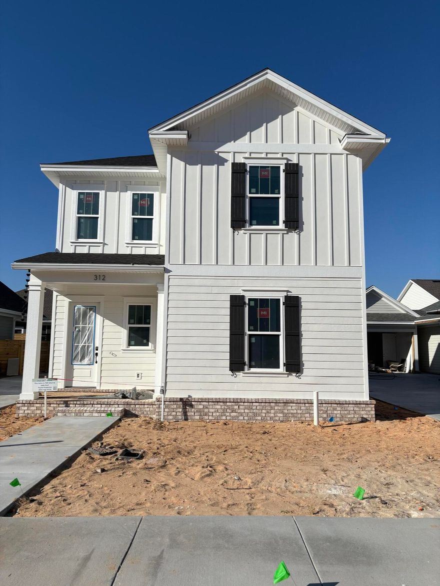 Estimated Completion: December 2025.This stunning two-story home, The Magnolia Plan, offers 5 bedrooms, 3 bathrooms, and 2259  sq. ft. of well-designed living space. The primary suite and one guest bedroom are located downstairs with two bedrooms, a guest bath, and a sitting area upstairs. The kitchen shines with white shaker-style cabinets, quartz countertops, and a large walk-in pantry. Durable LVP flooring runs throughout the home with tile in the wet areas. Smart features include a Ring doorbell and Smart Belt garage door opener for convenience and security. The community clubhouse, now complete, offers a pool, playground, and basketball court, providing fantastic amenities just minutes away. Seller is offering $20,000 of anywhere money, plus 1% towards the closing costs!!