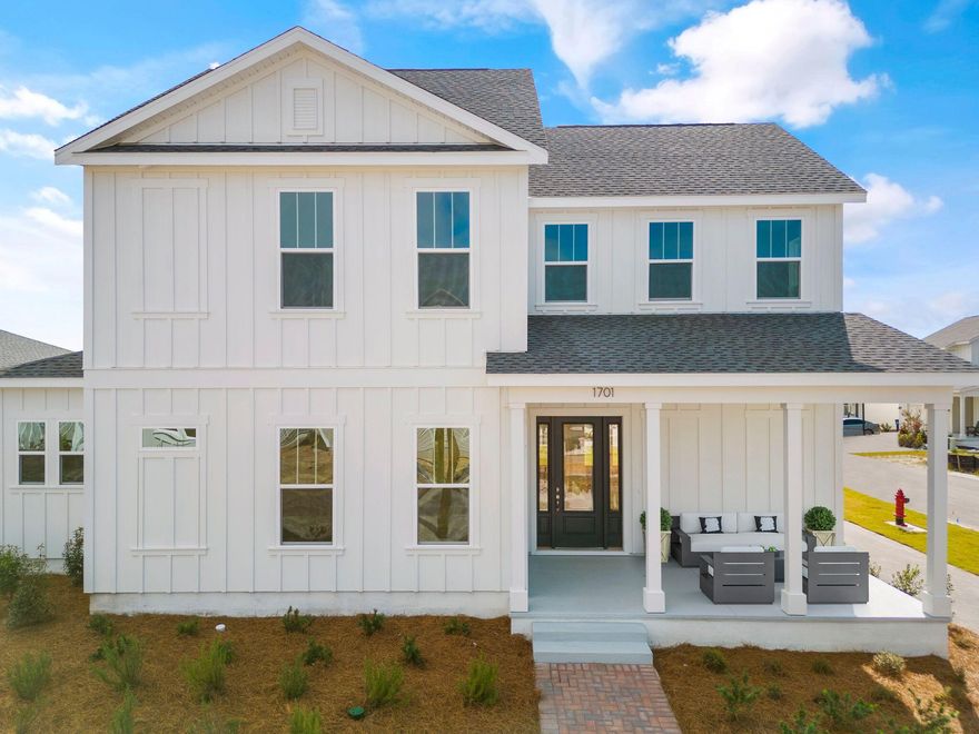 Known as the Crown Jewel of the fast-growing master planned community of Sweet Bay, this home is move-in ready! This home is new construction and has never been lived in. The most popular sought-after St. George floor plan boasts 3,126 square feet, 5 large bedrooms, 4 full bathrooms and a spacious, detached 3-car garage. Also enjoy an oversized 15' x 17' loft upstairs which is perfect for a playroom or hangout space! Just minutes from the water and situated on an upgraded corner lot, you'll enjoy privacy from your backyard and even have room for a pool. The front porch overlooks a new community park which also makes your yard feel even more expansive! From the moment you walk into the St. George plan, you'll feel why it has become the most popular plan of the community for the large homes.