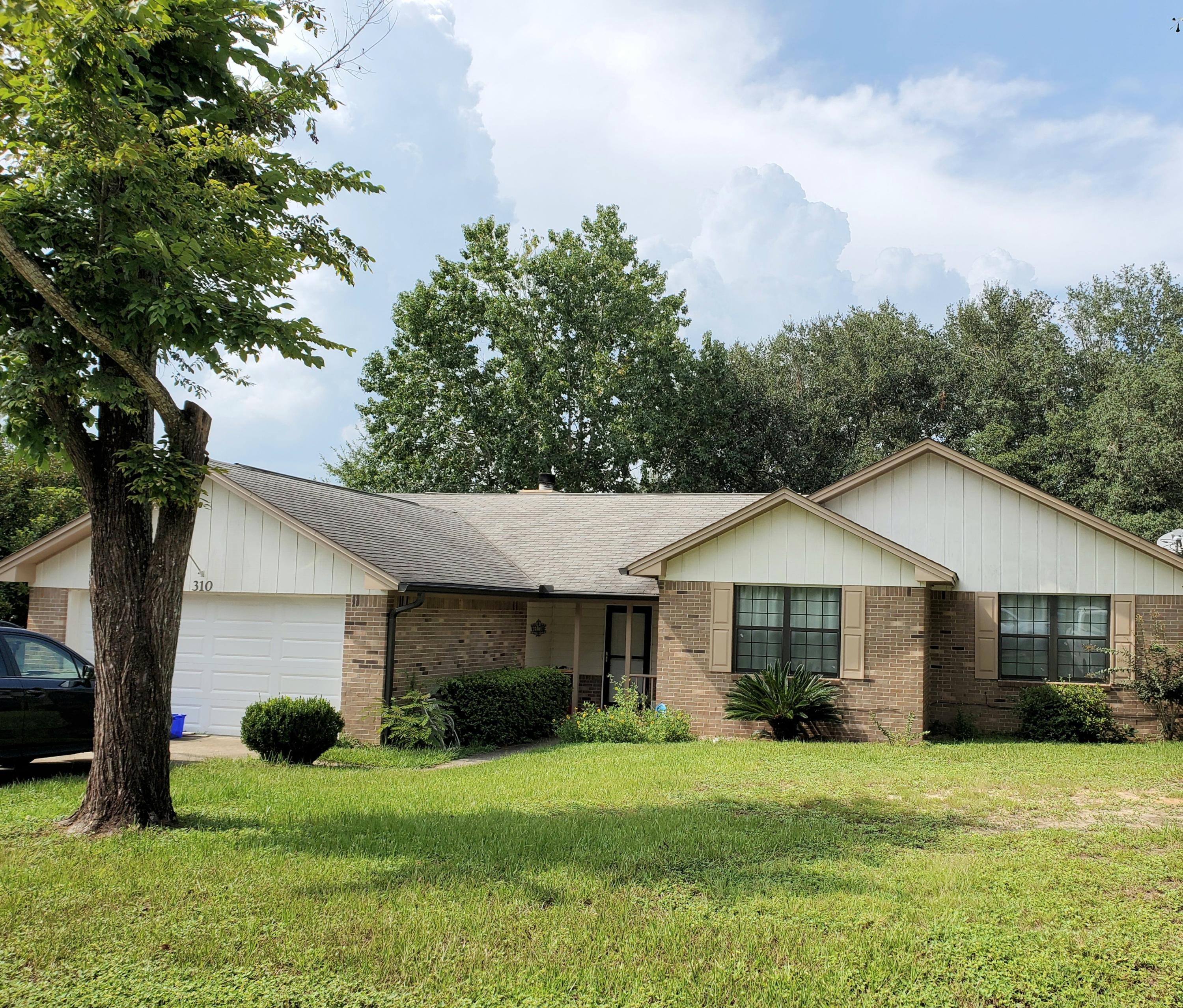 BEAUTIFUL HOME IN SOUTH CRESTVIEW, FL. Just minutes to Duke Field, 77th Special Forces, Eglin AFB and Hurlburt Field. Walking distance to Embry-Riddle Aeronautical School, medical offices, dealerships and restaurants. The following features were updated in 2017: All windows and doors, new dishwasher, new garbage disposal. Other updates in 2017 were the walk-in shower in master, walls resurfaced, and fireplace insert. The A/C system was serviced in June/2020.