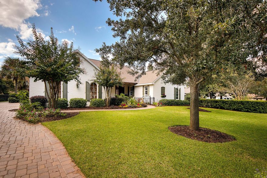 **Custom One Level Home in Golfview located within the Sandestin Resort! The homes features include New Hardwood floors throughout, top of the line appliance package, custom cabinets and trim throughout! The exterior has nice accents with the white painted brick and custom shutters, cypress beams in the front entry and iron fencing around the property. The back yard backs up to the golf course and comes complete with a pool and a gazebo for your entertaining needs. Other features include hot water system for constant hot water, security system and two car garage with golf cart space as well.