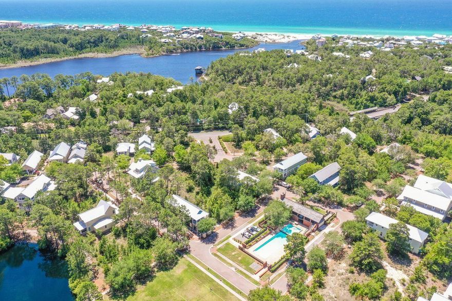 Fabulous opportunity to acquire a beautiful corner TOWER lot in sought after Forest Lakes.  Forest Lakes is a lovely gated neighborhood on the west end of 30A where nature abounds.  Bordered by state forest on the north side, Forest Lakes is nestled amongst towering trees.  Residents enjoy fishing in the stocked lake, a basketball hoop, playground, and a large pool area featuring two heated pools, restrooms, an outdoor kitchen, fireplace, ping pong and foosball tables, and a large gathering space for neighborhood events.  With two nearby beach accesses and easy access to Blue Mountain and Gulf Place, Forest Lakes paints the perfect canvas for the laid back 30A lifestyle.  Short term rentals allowed, but the neighborhood has a large presence of full time and part time residents.This... This lot is one of only a few tower lots remaining, which allows for the largest footprint on a third floor, with a maximum building height of 45'.

The bike path just outside the front gates can take you right down to two public beach access points, as well as many dining and shopping options just down the street!