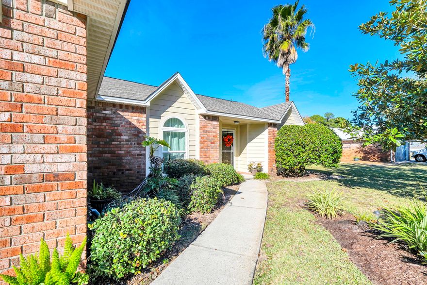 Imagine starting your day with coffee on your covered patio and ending it with a sunset swim in the community pool or a stroll along the pier. Nestled in the sought-after Holiday Shores community, this bayside retreat is just steps from the sparkling HOA pool and private pier on Choctawhatchee Bay. Less than a mile away, Legion Park offers a public boat ramp, parking, picnic pavilions, and playground - perfect for effortless bay access and family outings.This beautifully updated 3-bedroom, 2-bath home with 1,792 sq ft of living space welcomes you with fresh, modern finishes throughout. Recent upgrades include a brand-new roof (June 2025), durable Hardie Board siding, hurricane-rated windows and doors, granite countertops, and stylish flooring.  Light-filled and move-in ready, it's the perfect blend of comfort and coastal charm.
Only minutes to the Gulf's sugar-white beaches, Sandestin, Grand Boulevard, shopping, and dining. No short-term rentals allowed - ideal for primary residents or second-home owners seeking a peaceful bayside lifestyle. This one truly feels like a getaway every single day. Don't miss it!
***Buyer is responsible for personally verifying details about this property.  Any information contained in this listing is believed to be accurate but is not guaranteed.***