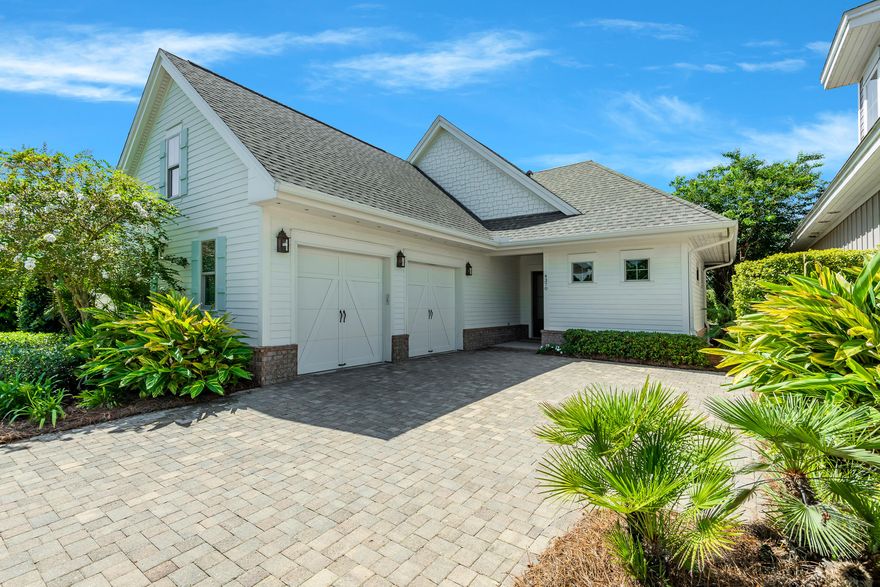 Indoor and outdoor living at it's finest, with stunning views of the Kelly Plantation Golf Course, home has three outdoor living areas! Energy efficient, impact windows and no flood insurance is required. The open floor plan and huge kitchen/dining is great for entertaining.  Kelly Plantation boasts 900 acres of splendor with access to tennis courts, pool, walking trails, owners club, fitness center, GOLF CLUB w restaurant. ALL outdoor RH furniture is included.