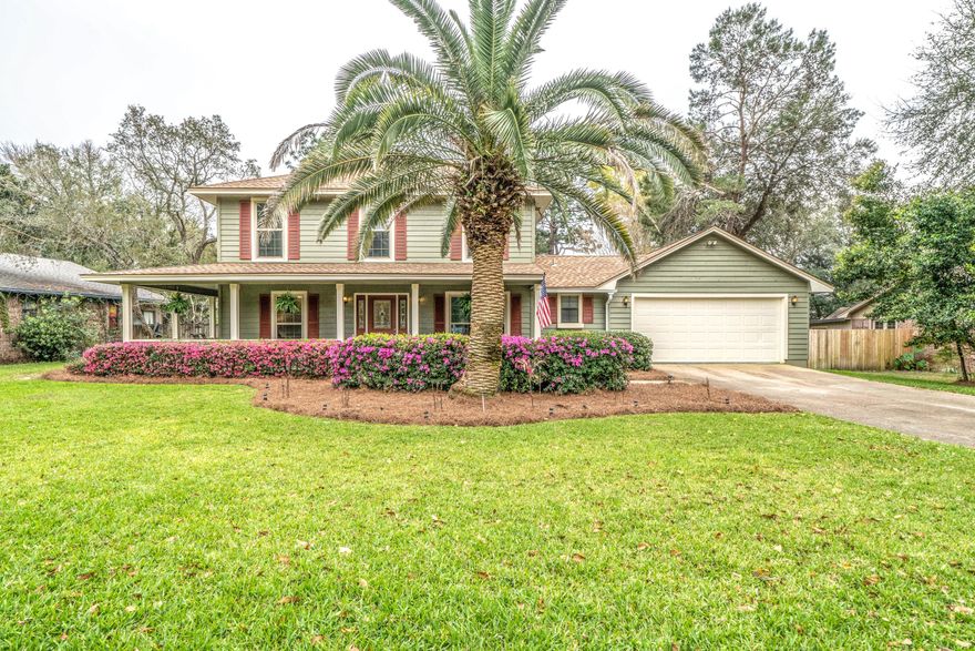 Back on the market due to Buyer's Financing falling through! Inspections and repairs are complete! Come see what this beautiful Rocky Bayou pool home has to offer! With 4 bedrooms plus a sunroom and dining room, you'll have plenty of space to spread out! Brick fireplace and hardwood floors welcome you into the heart of the home-it's large central living area. The kitchen has solid surface counter tops and beautiful gray cabinets with all stainless appliances and a new stove too. This home is the envy of the neighborhood with a large deck for entertaining and an inground pool with diving board and even an outdoor, detached workshop! New windows in 2011 and new roof in 2013. New Downstairs HVAC in 2019 with 10 year warranty! All of this in the heart of Niceville!