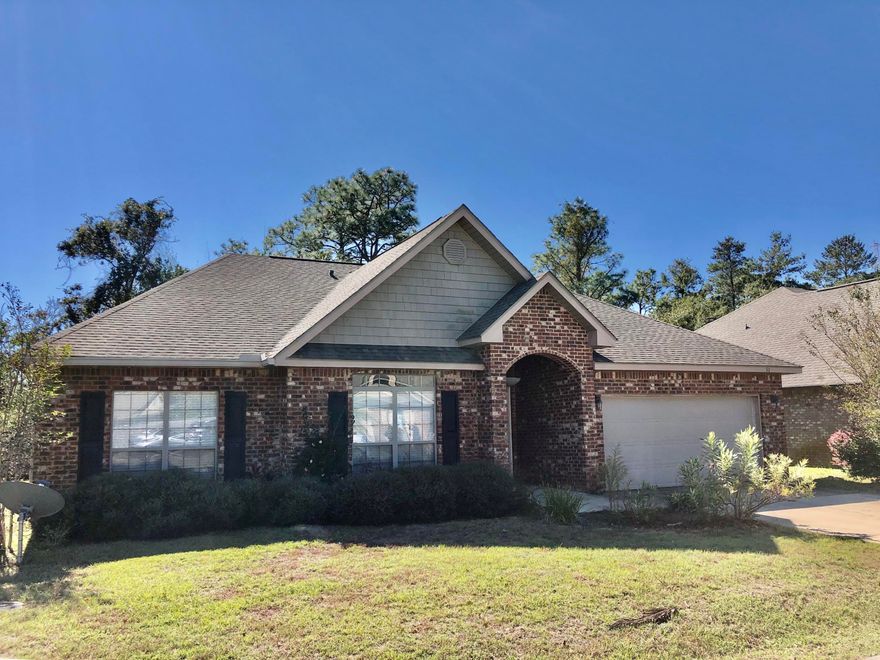 TRUSTEE SALE - MUST SELL! It's rare to find a home located in the highly desirable community of Peach Creek. Now is the chance to own this beautiful 3 bedroom, 2 bath within minutes to the beaches of 30a and the Choctoawhatchee Bay. The home has cherry laminate floors, granite in the kitchen & crown molding in the master bedroom. One of the most relaxing outdoor entertaining areas with a large floating deck, water fall, and separate patio for lounging or a fire pit. There is a protected wildlife area behind the home. Walk down to the intercoastal waterway and fish, kayak or paddle board. Home is being offered As Is.  Buyer to verify all dimensions and fees.